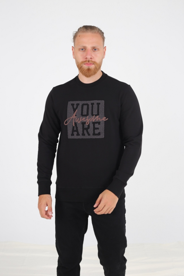 Resim BRANGO SWEATSHIRT SİYAH