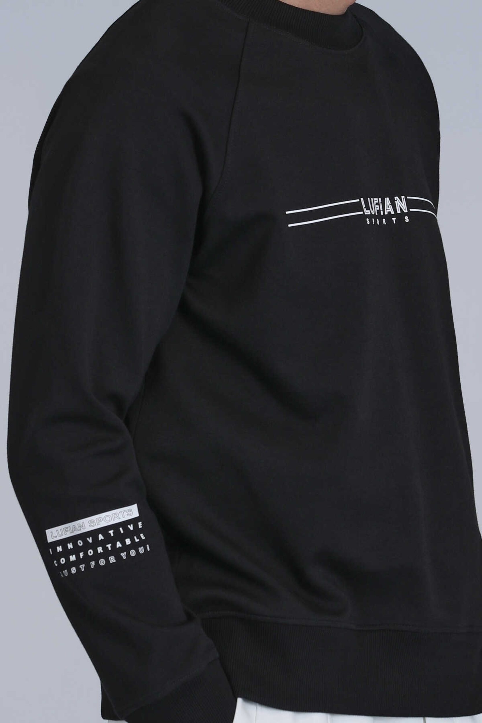 Resim LUFİAN SWEATSHIRT SİYAH