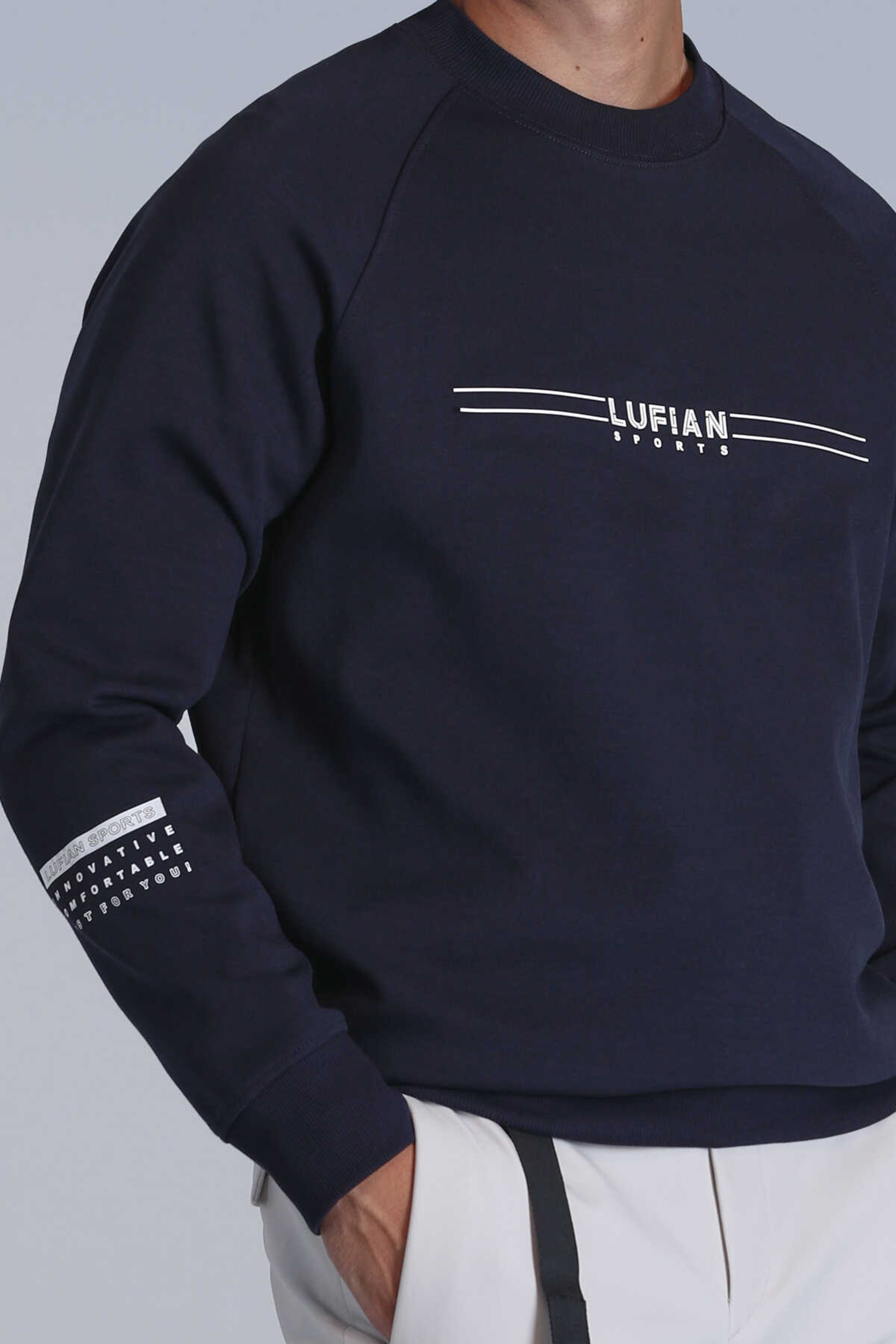 Resim LUFİAN SWEATSHIRT LACİVERT